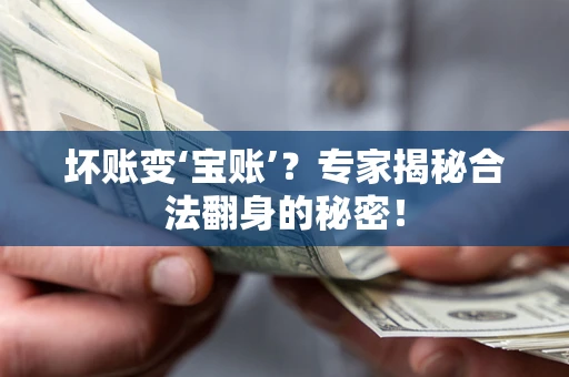 武汉坏账变‘宝账’？专家揭秘合法翻身的秘密！