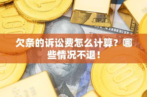 武汉欠条的诉讼费怎么计算?哪些情况不退! 武汉欠条的诉讼费怎么计算?哪些情况不退!
