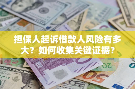 武汉担保人起诉借款人风险有多大？如何收集关键证据？
