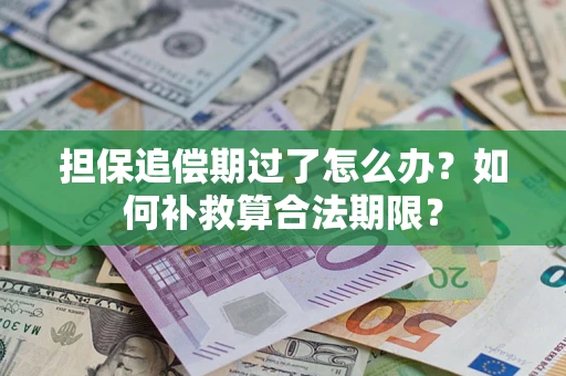 武汉担保追偿期过了怎么办？如何补救算合法期限？