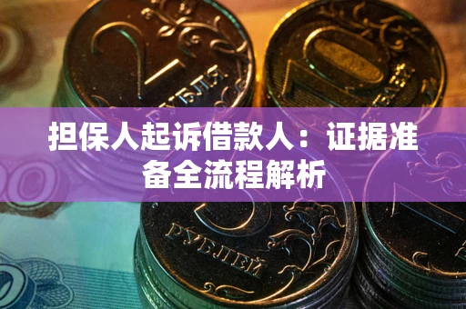 武汉担保人起诉借款人：证据准备全流程解析